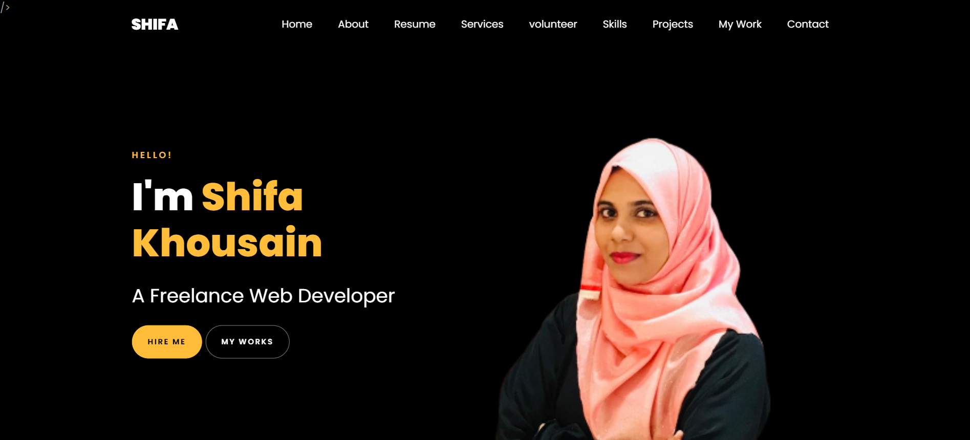 Modern Portfolio Website